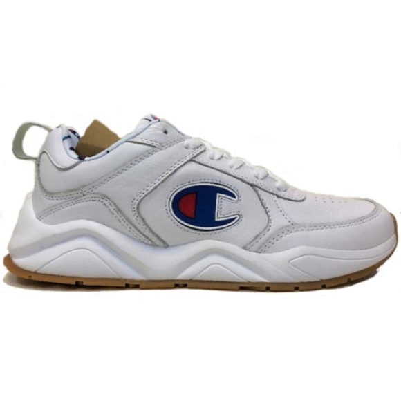 Champion 93Eighteen White‎ Sneaker Shoes Size 10.5